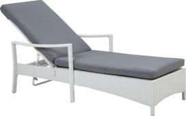 Beliani lauko gultas iš rotango White Vasto | 66553 | 4260580926022