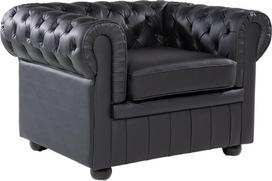 Beliani Odinis fotelis Black CHESTERFIELD | 3470 | 4260580933594