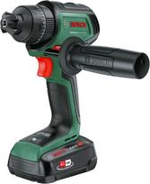 Bosch Powertools Akku-Schlagbohrschrauber AdvancedImpact 18V-80 QuickSnap (grün/Black, 2x Li-Ionen Akku 2,5Ah, Koffer, POWER FOR ALL ALLIANCE) | 06039E2102 | 4053423239645