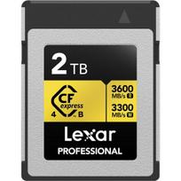 Atminties kortelė Lexar Professional Gold CFexpress 2 TB (LCXEXP4002T-RNENG) | LCXEXP4002T-RNENG | 843367135851