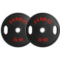 TOG25 2 x 25 KG Guminis olimpinis svoris 2 x 25 KG HMS | 17-61-120 | 5907695511666