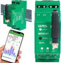 Zamel TRIFAZIS ELEKTROS ENERGIJOS MONITORIUS MEW-01/MRP ZAMEL | MEW-01/MRP | 5903669496694