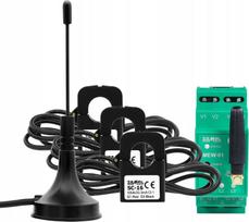 Zamel Elektros energijos matuoklis Zamel SPL10000031 Wi-Fi 3F+N su išorine antena 100A mew-01/ant Green | SPL10000031 | 5903669460916