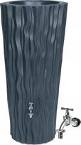 Prosperplast talpykla lietaus vandeniui ALANA FLOWER 160L Anthracite | 5905197571591 | 5905197571591