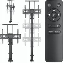 Art TV laikiklis su elektriniu valdymu AR-93M mobilus 60KG max 80" VesaMax600x400 | RAMT AR-93M | 5906721172567
