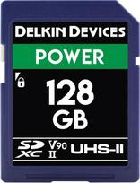 Atminties kortelė Delkin Power 2000x SDXC 128GB Class 10 UHS-II/U3 V90 (DDSDG2000128) | DDSDG2000128 | 814373022213