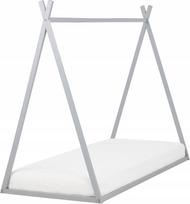 Vaikiška medinė lova namelis 90 x 200 cm Grey Beliani SAURAT | 466888 Bel | 4255664868015