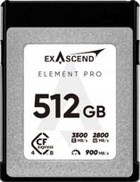 Atminties kortelė ExAscend Element Pro CFexpress B 4.0 512GB | EXPC4SB512GB | 6972904955066