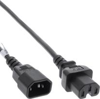 Maitinimo laidas InLine 35 vnt. pakuotė Didmeninė pakuotė InLine® maitinimo laido pratęsimas C15 tiesus į C14 lizdą tiesus juodas 2m | B-16811 | 4043718290161