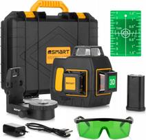 SMART365 3x360 lauko lazerinis nivelyras, 40m, žalias pultas, Bluetooth | 06-03040GB | 5901769688230