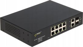 Switch Pulsar SFG108 Pramoninis PoE 12 prievadų jungiklis | 5902135325278 | 5902135325278