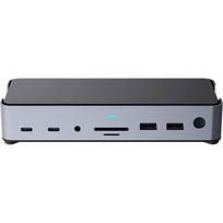 Stotis/replikatorius eStuff Triple 4K USB-C (GLB232006) | Triple USB-C Docking Station | 5715063636480