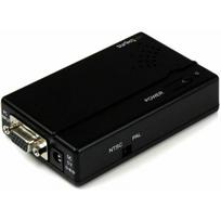 Adapteris AV StarTech D-Sub (VGA) - S-Video Black (VGA2VID) | VGA2VID | 0065030830591