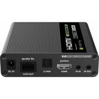 Sistema AV Techly HDMI 4K UHD*60Hz 70m signalo perdavimui per Cat6/6A/7 tinklo kabelį kaskadinis extenderis | IDATA EXT-676 | 8051128109832