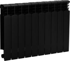 Vonios aliuminio šildytuvas KFA G500F (789-100-81) 10 elementų Black // GR-AL-KZA-G500F/10-CZARNY | 789-100-81 | 5907571781091