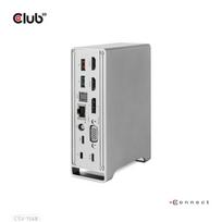 Club3D 4K ChargingDock USB-C ->6xUSB3/DP/2xHDMI/VGA/LAN 120W retail | CSV-1568 | 8719214472115