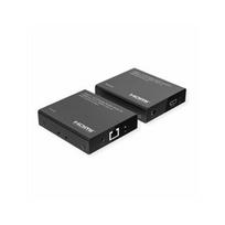 HDMI signalo stiprintuvas ir šakotuvas ROLINE, 1x2, per Cat6A, 70 m, 4K60Hz | 14.01.3643 | 7630049673410