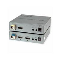 KVM pagarinātājs ROLINE ar optisko šķiedru, HDMI 4K, USB, 20 km | 14.01.3363 | 7630049671973