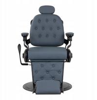 Gabbiano kirpėjo krėslas Francesco graphite su juodu rėmu | 5906717464942 | 5906717464942