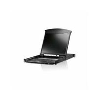KVM Over-IP pārslēdzējs ATEN KL1516AiN, 48 cm TFT, VGA, PS/2-USB ar Cat 5, 16 porti, ASV izkārtojums | 14.01.6727 | 4710469345661