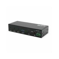 EX-12293HMS 4-portu metalinis USB 3.2 šakotuvas su 3x C ir 1x A jungtimis | 15.06.3466 | 4718359122934