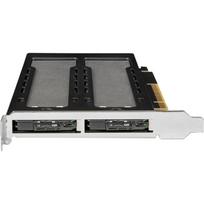 ToughArmor 2x M.2 NVME to PCIe 4.0 x8 card bifurcation w/tra | MB842MP-B | 4713227445665