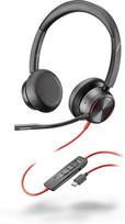 POLY Blackwire 8225 USB-C laidinės ausinės, biuro/skambučių centro, 185 g, Black | 772K4AA | 5715063743270
