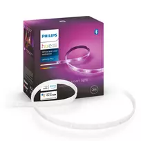 Philips Hue apšvietimo juostos rinkinys 2m pagrindinis + 1m pratęsimas + Hue tiltas | KU04-10W+KU04-10V+KV01-1L5