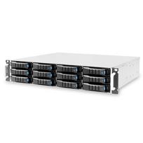 AIC JBOD korpusas su vienu SAS 24G XJ1-20124-03 2U 12x 3,5" karšto keitimo maitinimu 800W su atsarginiu maitinimo šaltiniu | XJ1-20124-03