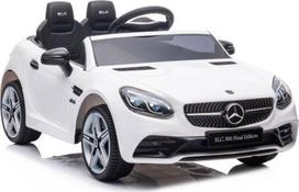 Lean Cars Elektrinis vaikiškas automobilis Mercedes SLC 300 White | 9128-uniw | 5904204751476