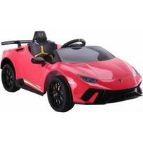 Lean Sport elektrinis Lamborghini Huracan raudonas vaikų automobilis | 6572 | 5908275995548