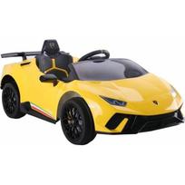 Lean Sport elektrinis Lamborghini Huracan vaikų automobilis Yellow | 6574 | 5908275995562