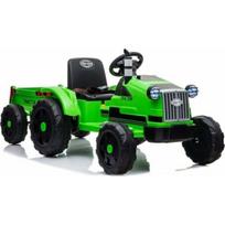 Lean Cars Traktorius su baterija ir priekaba CH9959 Green | 5329 | 5908275991373