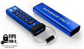 iStorage datAshur PRO+C USB atmintinė 512GB USB Type-C 3.2 Gen 1 (3.1 Gen 1) | IS-FL-DA3C-256-512 | 5060220254176