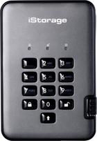Išorinis SSD diskas iStorage diskAshur Pro 2 512GB Grey (IS-DAP2-256-SSD-512-C-G) | IS-DAP2-256-SSD-512-C-G | 5060220251557