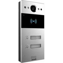 Akuvox Video-TFE R20BX2 komplekts uz sienas, divas pogas, karšu lasītājs | R20BX2 On-Wall | 6933964802431