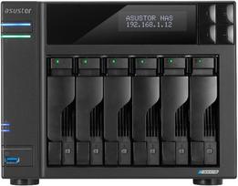 Failų serveris Asustor LOCKERSTOR 6 AS6706T 6 lizdų, Intel Celeron N5105 keturių branduolių 2.0GHz, 16GB RAM DDR4. 4x M.2 PCIe (NVMe), 2x 2.5GbE. 2x USB 3.2. HDMI 2.0b, 1x PCIe | AS6706T-16G | 5904569414122