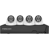 Foscam FNA108 E T4 2T (Black, FNA108E 8-Kanal PoE NVR, 4x T8EP Kamera) | FNA 108 E T4 2T bk | 6954836032404