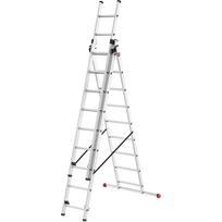 Laiptai derinami ProfiStep Combi / aliuminis / 3x9 pakopos | 037309007 | 4007126025159