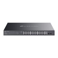 TP-Link Omada ES228GMP 28 prievadų Gigabit lengvas valdomas jungiklis 24 prievadų PoE+ | ES228GMP | 1210002600989