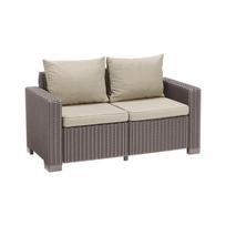 Sodo sofa "California" 2 vietų sofa smėlio spalvos | 29193539587 | 8711245158600