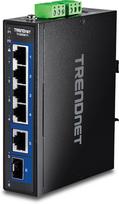 TRENDnet 6-Port Industr. 2.5G DIN-Rail Switch with 10G Ports | TI-G50611 | 710931162899