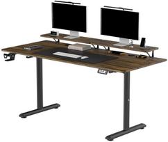 Rašomasis stalas Ultradesk HIGHLANDER XXL Dark brown 160 cmx70 cm | UDESK-HGXL-OD | 5904238812327