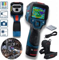 Bosch Powertools Akku-Wärmebildkamera GTC 12V-450-13 Professional (blau/Black, ohne Akku und Ladegerät, in Werkzeugtasche) | 0601083901 | 4053423322361