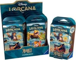 Disney Lorcana (Set06) pradžios kaladėlių rinkinys dėžutėje (8 rinkiniai) | 4050368984593 | 4050368984593