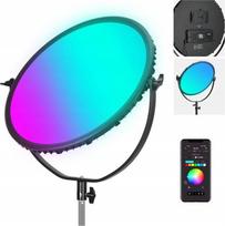 Neewer apvali LED žiedinė lempa Edge-lit RGB Bluetooth Vlog 65W 18" ant 14mm 16mm / Gr18c | SB9753 | 5904647827509