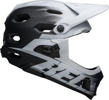 Bell pilna sejas ķivere BELL SUPER DH Izmērs: M(55-59 cm), Izvēlieties krāsu: Matte Black White | BEL-7138424 | 768686469084