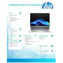 Nešiojamas kompiuteris HP Notebook EliteBook 6 G1i U7-265U 512GB/16GB/W11P/13.3 C51HBET | C51HBET#AKD | 199485776477