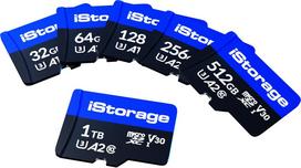 iStorage microSD atminties kortelė 256GB MicroSDXC UHS-III Klasė 10 | IS-MSD-1-256 | 5060220253599