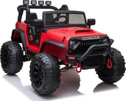 LeanToys Automobilis su akumuliatoriumi Jeep JC666 Red | 6512-uniw | 5908275994442